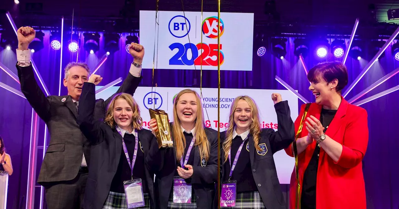 Sisters Win Top Prize at BT Young Scientist and Technology Exhibition with Medical App