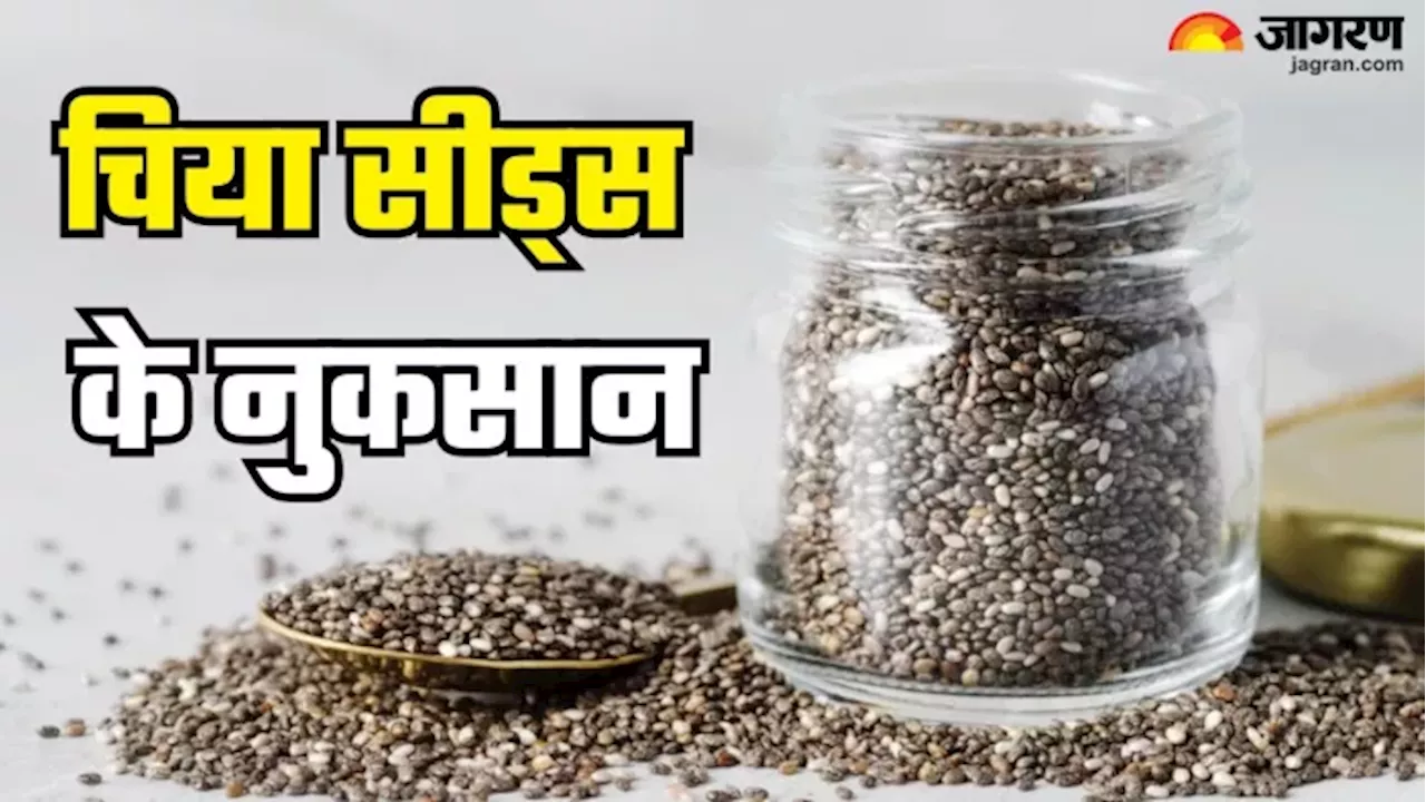 Chia Seeds का ज्यादा इस्तेमाल बन सकता है 5 समस्याओं का कारण, समय रहते हो जाए सावधान