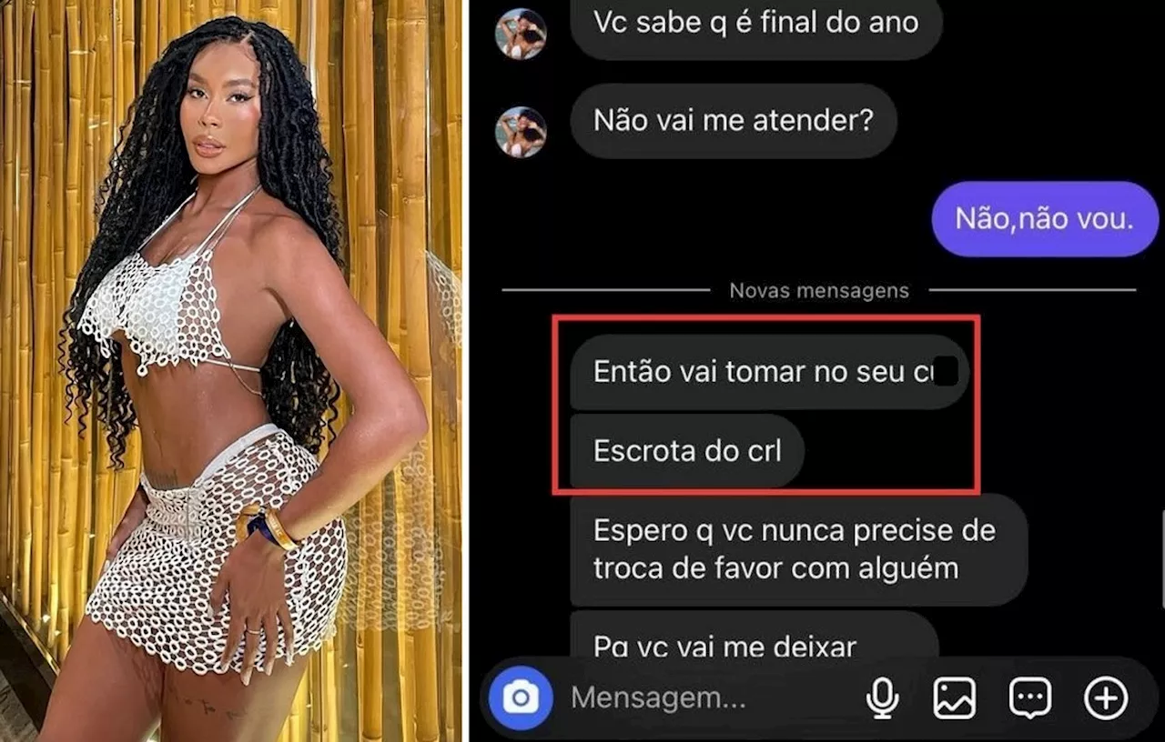 Irmã de Gracyanne Barbosa é denunciada por xingar trancista