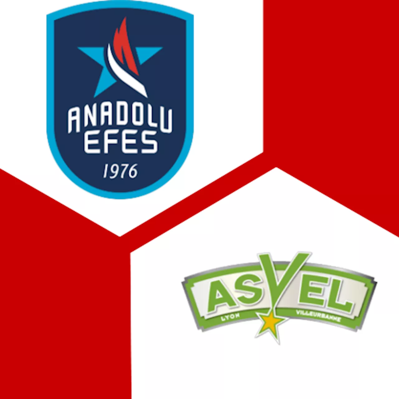 Anadolu Efes Istanbul - ASVEL Villeurbanne Lyon 1:3 | 20. Spieltag