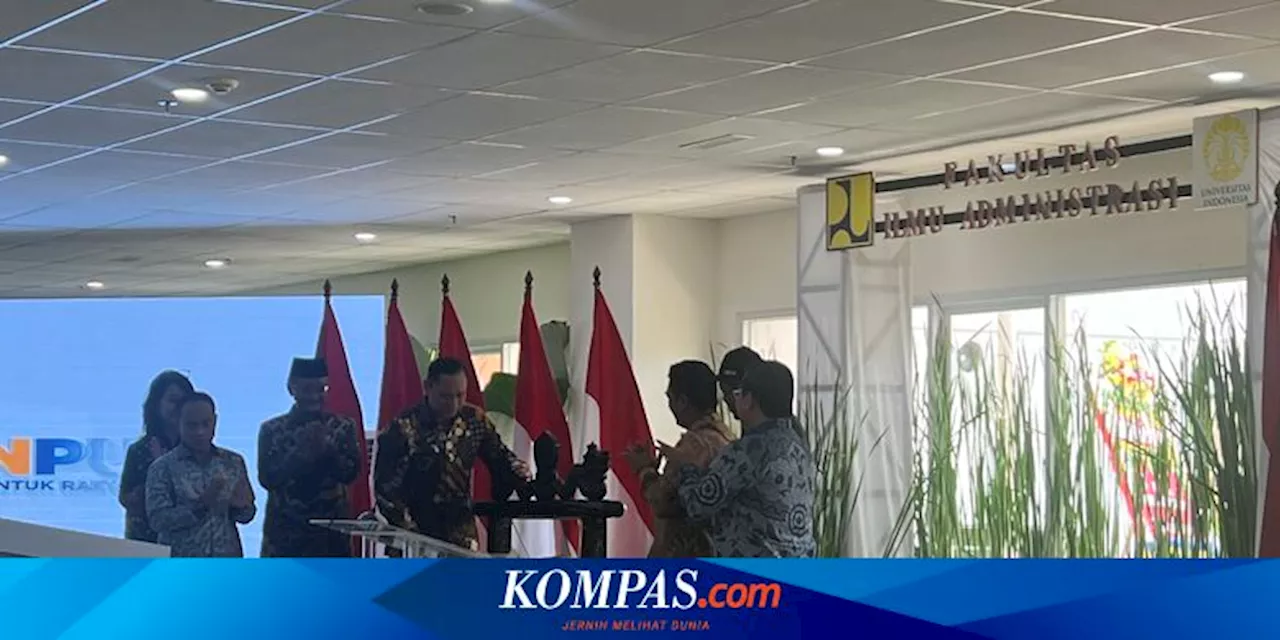 AHY-Dody Resmikan Gedung Baru FIA UI, Hasil Dana Hibah Rp 126 Miliar