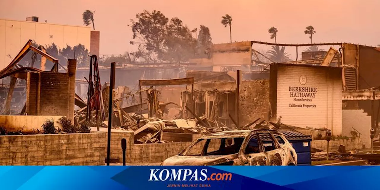 Kebakaran Hutan Los Angeles: 1.000 Rumah Hanguskan, Lima Orang Tewas