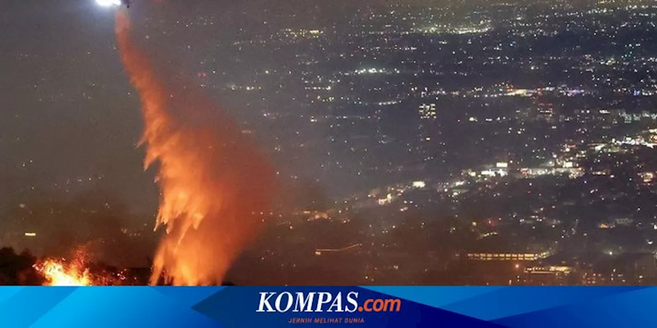 Update Kebakaran di Los Angeles: 5 Orang Meninggal Dunia, 180.000 Mengungsi, dan 10.000 Bangunan Rusak