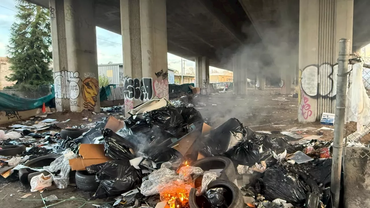 West Oakland Residents Demand Action on Illegal Dumping and Fires