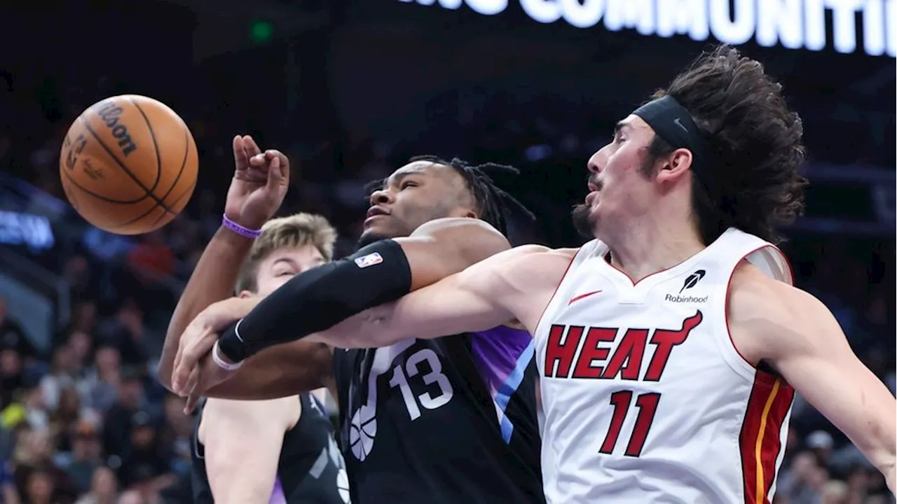 Jazz lose to Miami Heat at Delta Center for 9th straight home loss