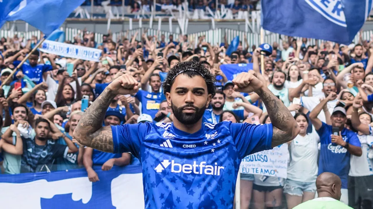 Interação de Gabigol com titular do Cruzeiro viraliza na web