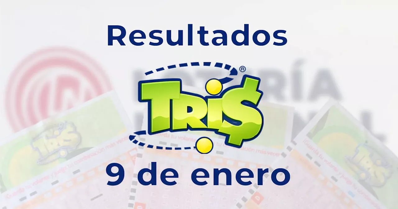 Resultados del sorteo Tris de hoy 9 de enero de 2025