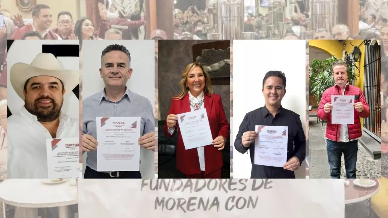 Legisladores de Morena se registran para candidaturas a alcaldías