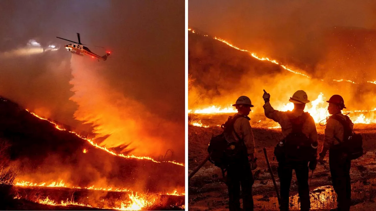 Arson Suspect Arrested as Kenneth Fire Engulfs 900 Acres in LA