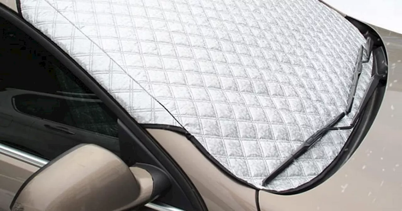 Shoppers rave about anti-ice car windshield protector