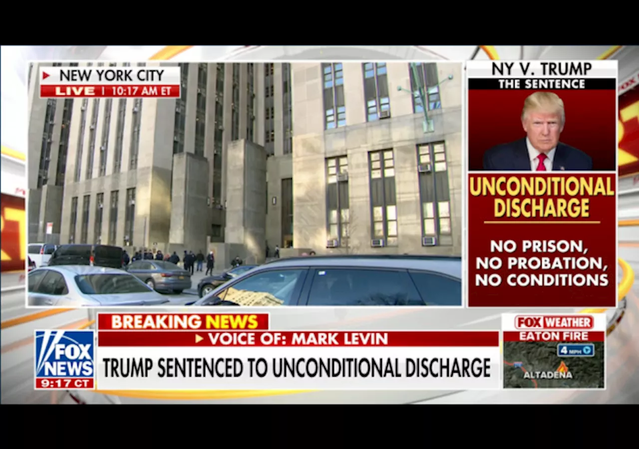 Trump Sentenced to Unconditional Discharge in New York Hush Money Case