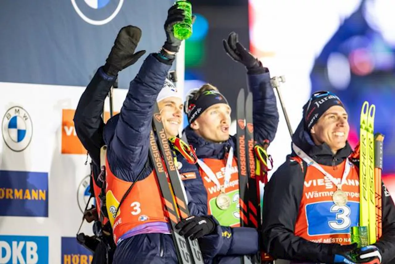 Victoire de Quentin Fillon Maillet et triplé français sur le sprint d'Oberhof