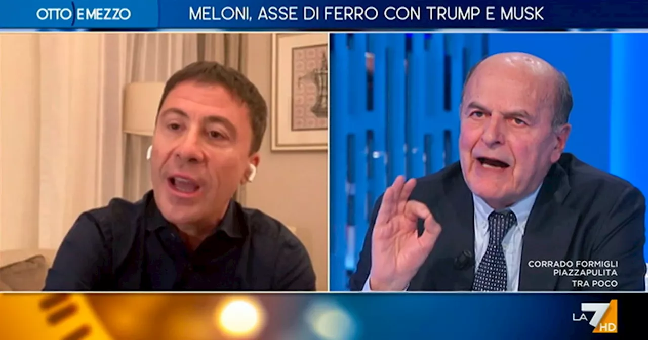 Bersani, crisi di nervi in tv: "Ho ben capito caro Bocchino!!", la frase che lo fa impazzire