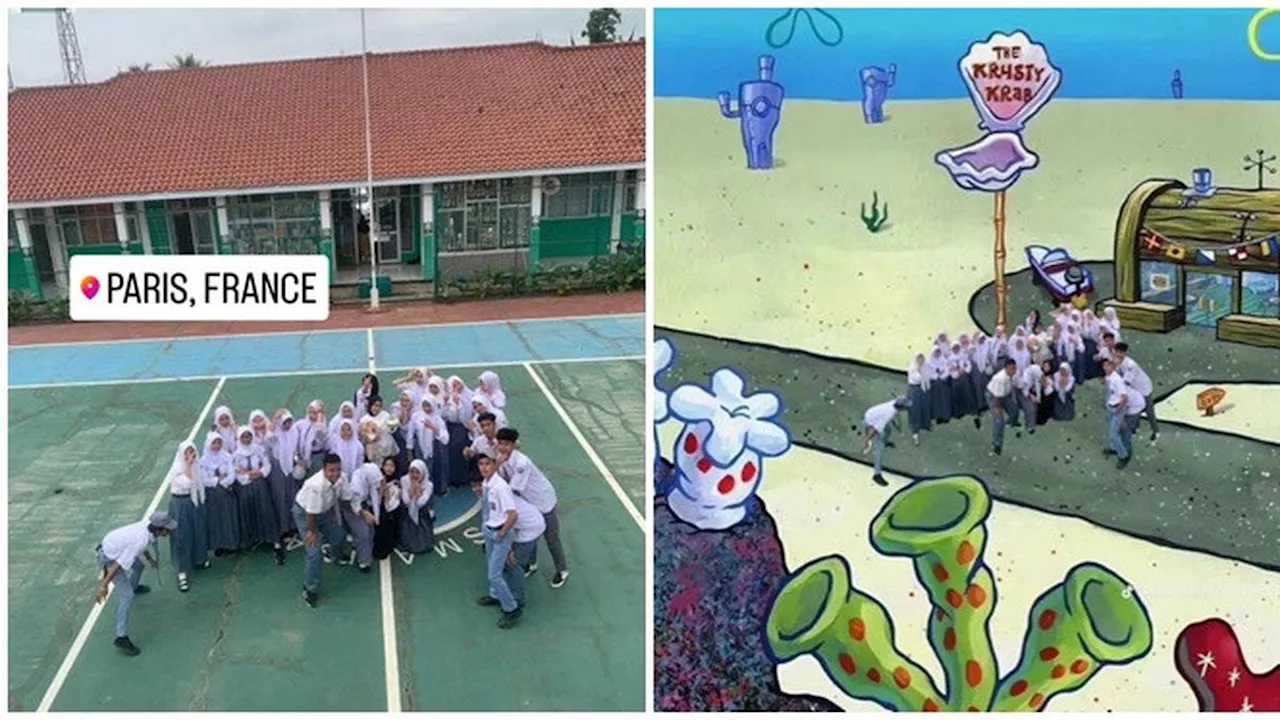 6 Editan Foto Anak SMA Liburan Ini Bikin Nyengir, Jalan-jalan Versi Low Budget