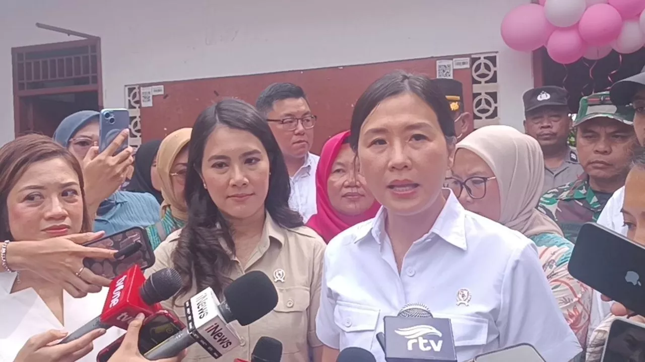 Pantau MBG di Ciracas, Veronica Tan: Ibu-Ibu Senang Sampai Menangis Terharu