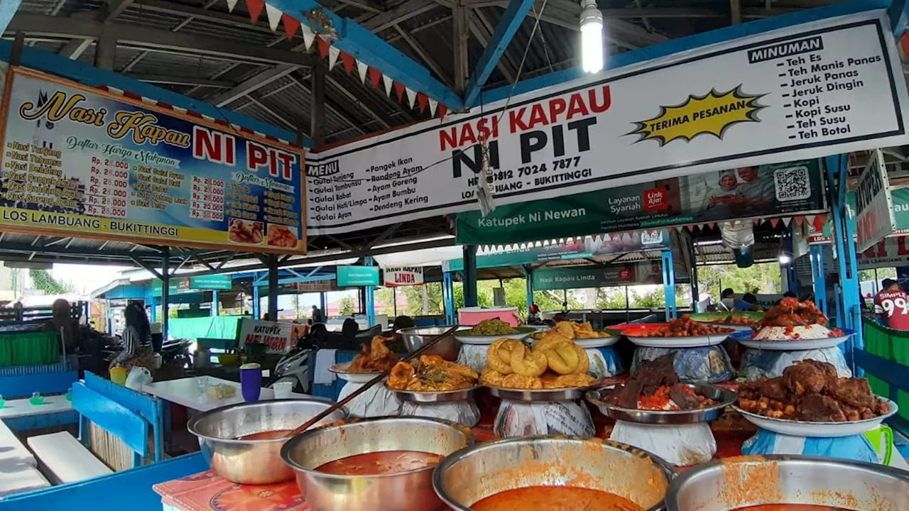 Sering Salah Kaprah, Tenyata Nasi Padang dan Nasi Kapau itu Berbeda