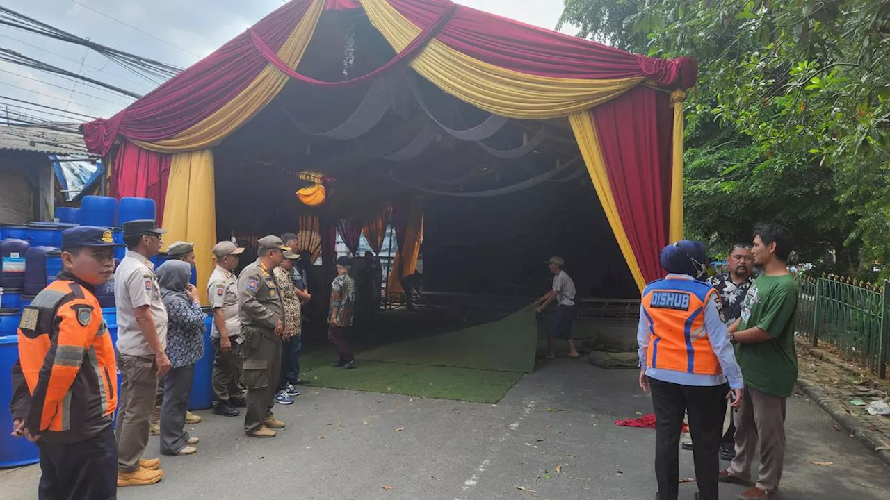 Viral Tenda Hajatan Menutup Jalan di Depok, Dishub hingga Satpol PP Minta Dibongkar