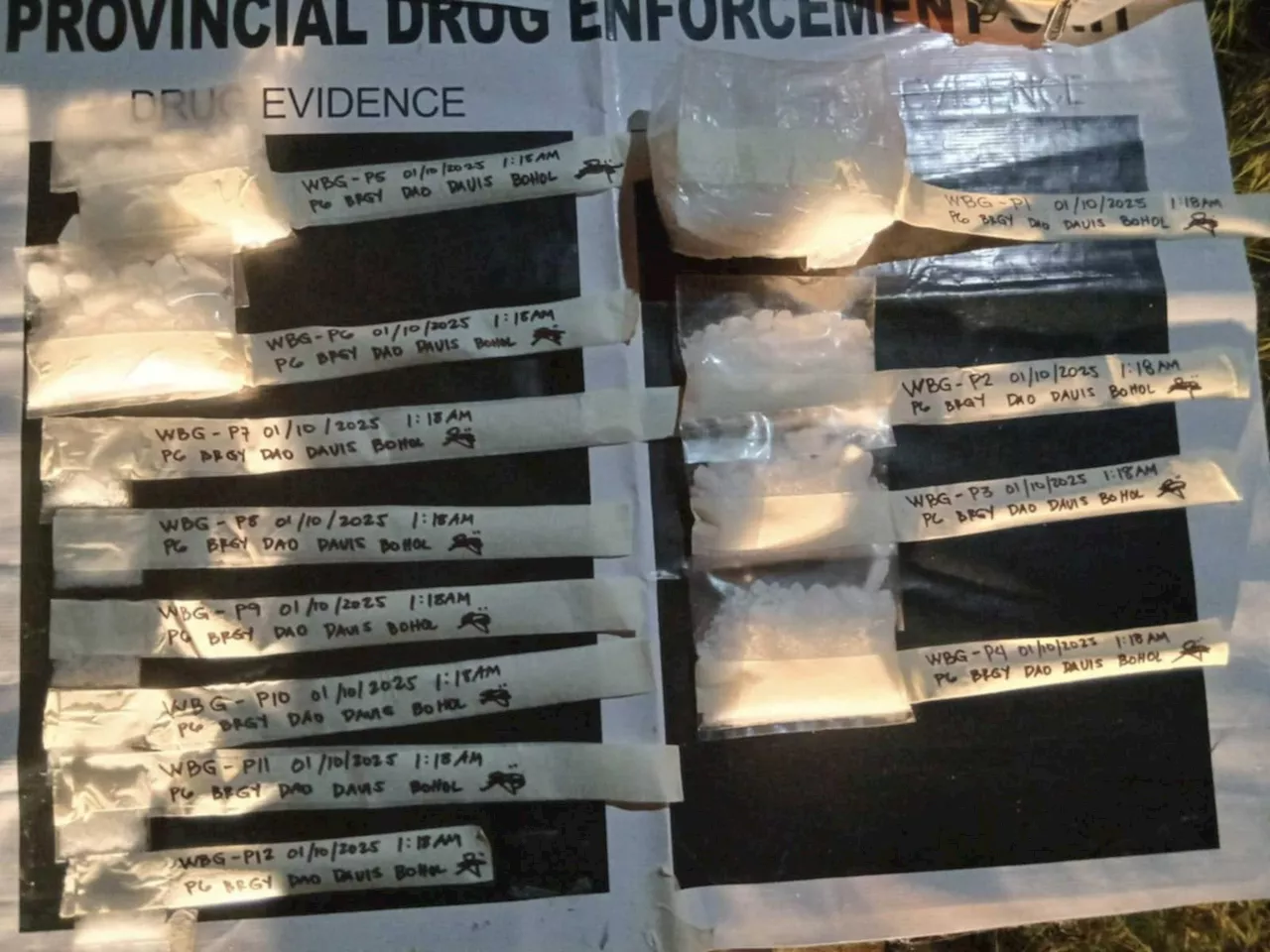 P14-M shabu recovered in Bohol