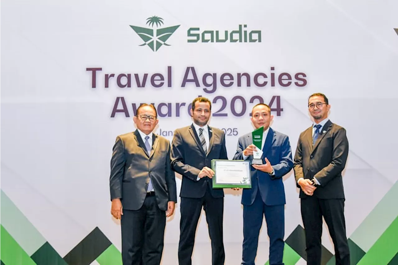 Maskapai Saudia Ganjar Penghargaan Platinum untuk Travel Agent Indonesia