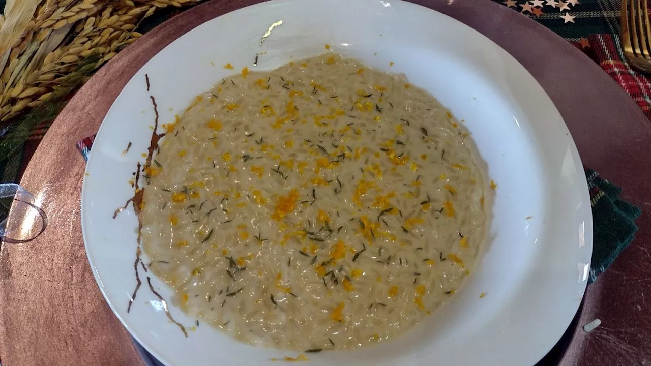 Risotto all'arancia: una ricetta elegante e profumata