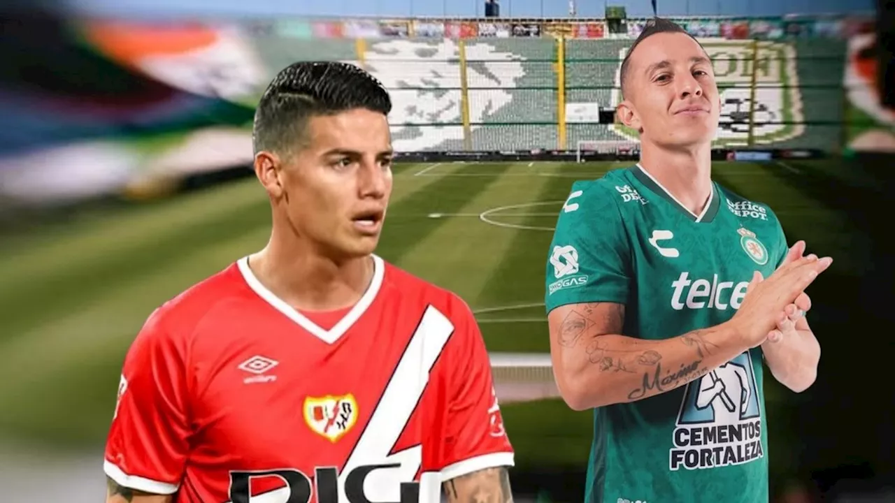 Cerrar a James Rodríguez y sacar del retiro a Guardado: objetivo del Club León