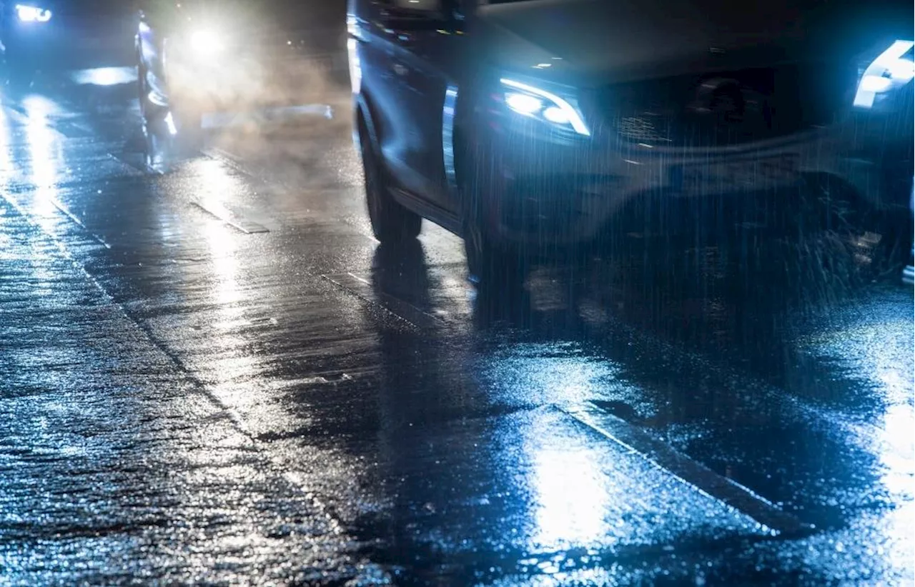 A3 in der Nacht wegen Blitzeis gesperrt – Mehrere Glätteunfälle in Bayern