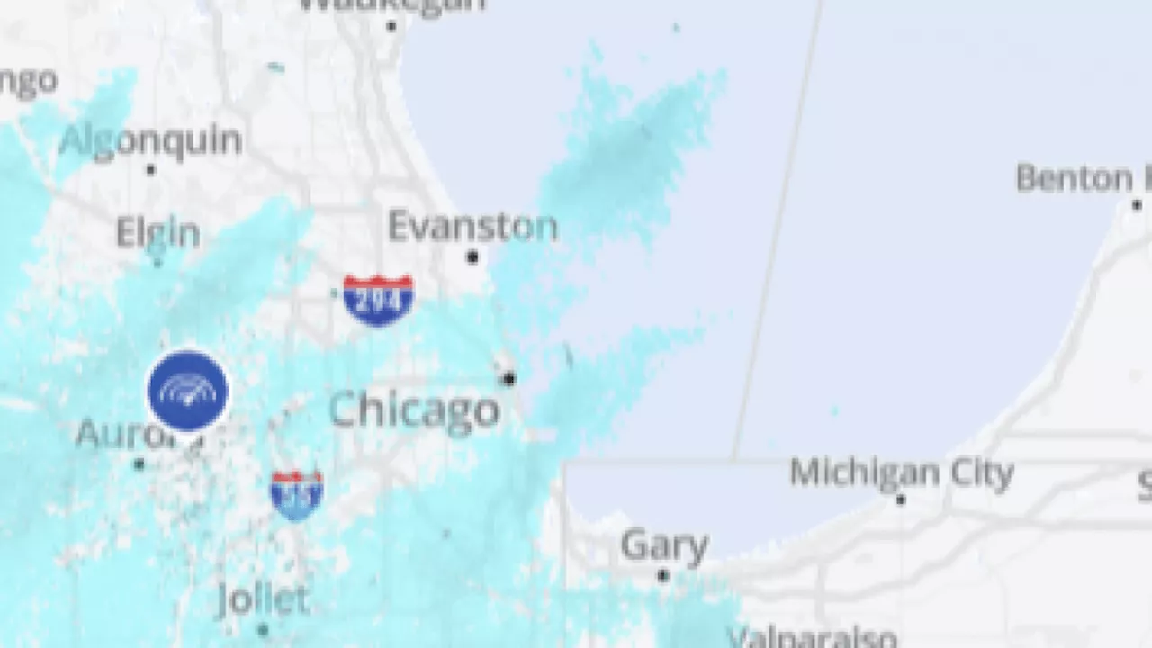 Illinois doppler radar: Track snow falling across Chicago area; some accumulations possible