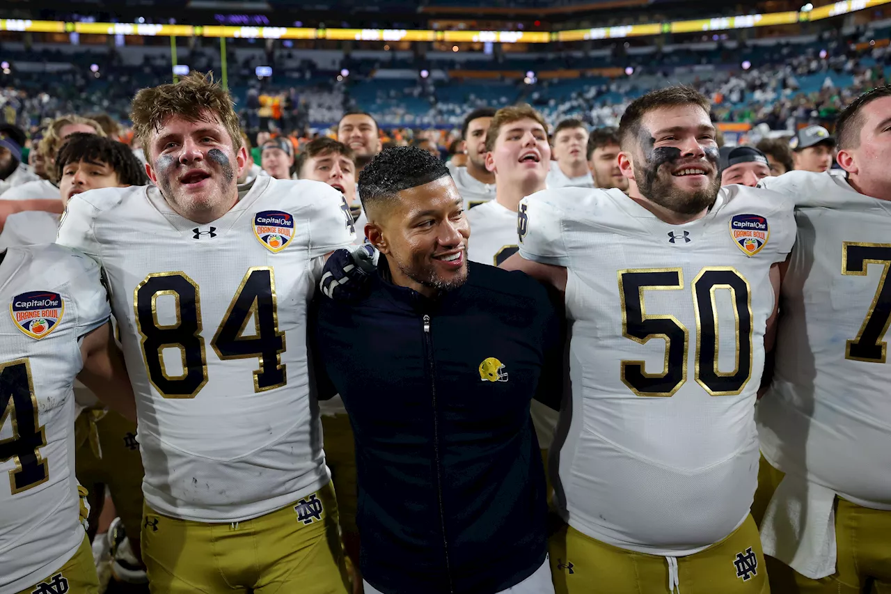 Notre Dame Coach Marcus Freeman Makes History