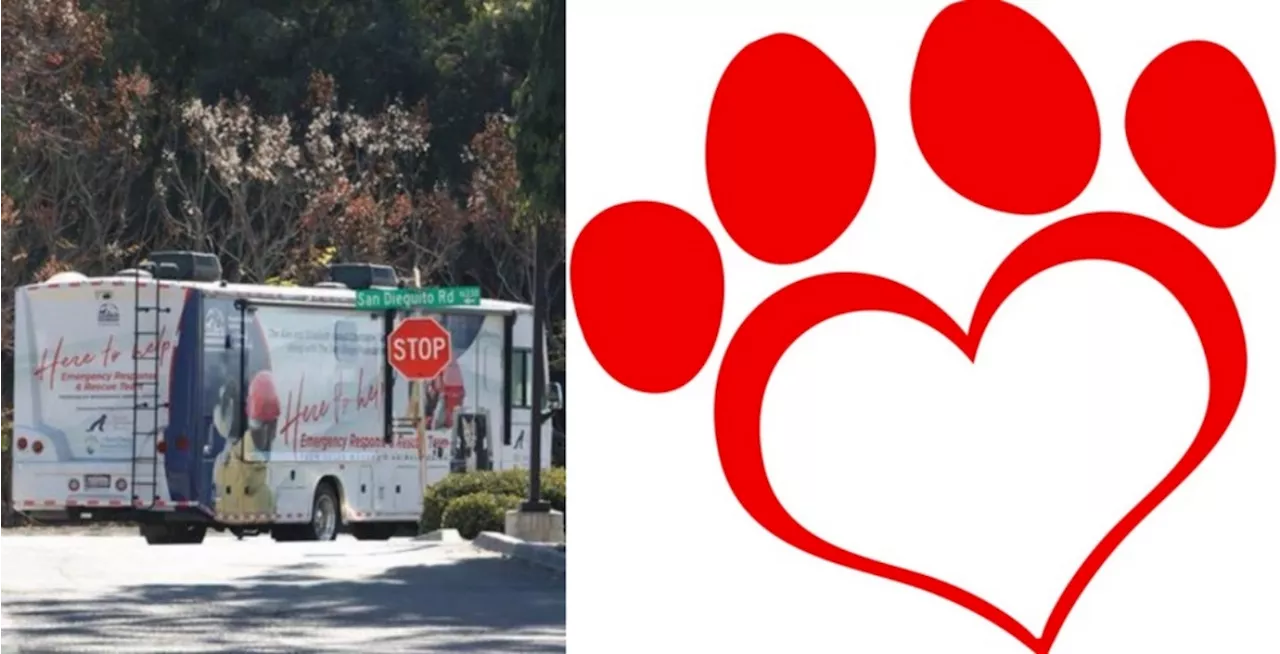 San Diego Animal Shelter's Rescue RV Aids Fire Victims in Los Angeles