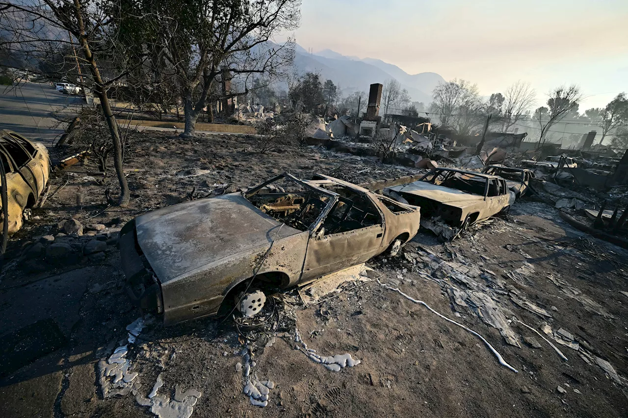 Updated: Extensive street closures in place for Altadena as crews battle flames