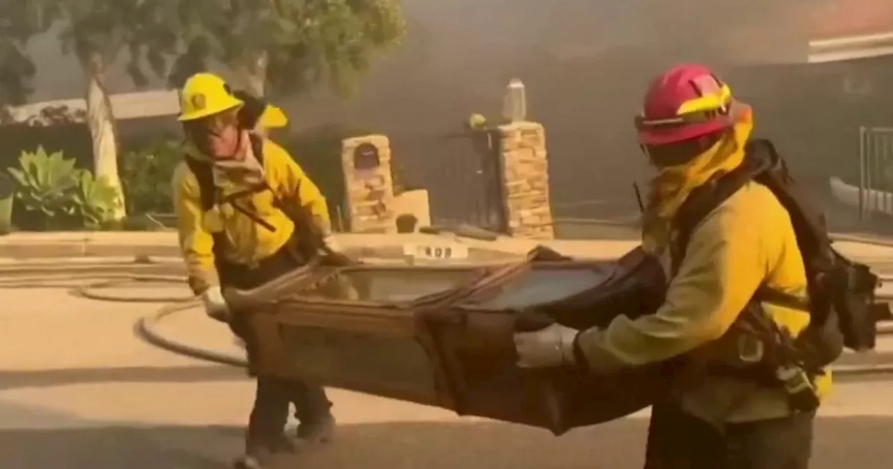 California Wildfires Devastate Homes and Force Evacuations