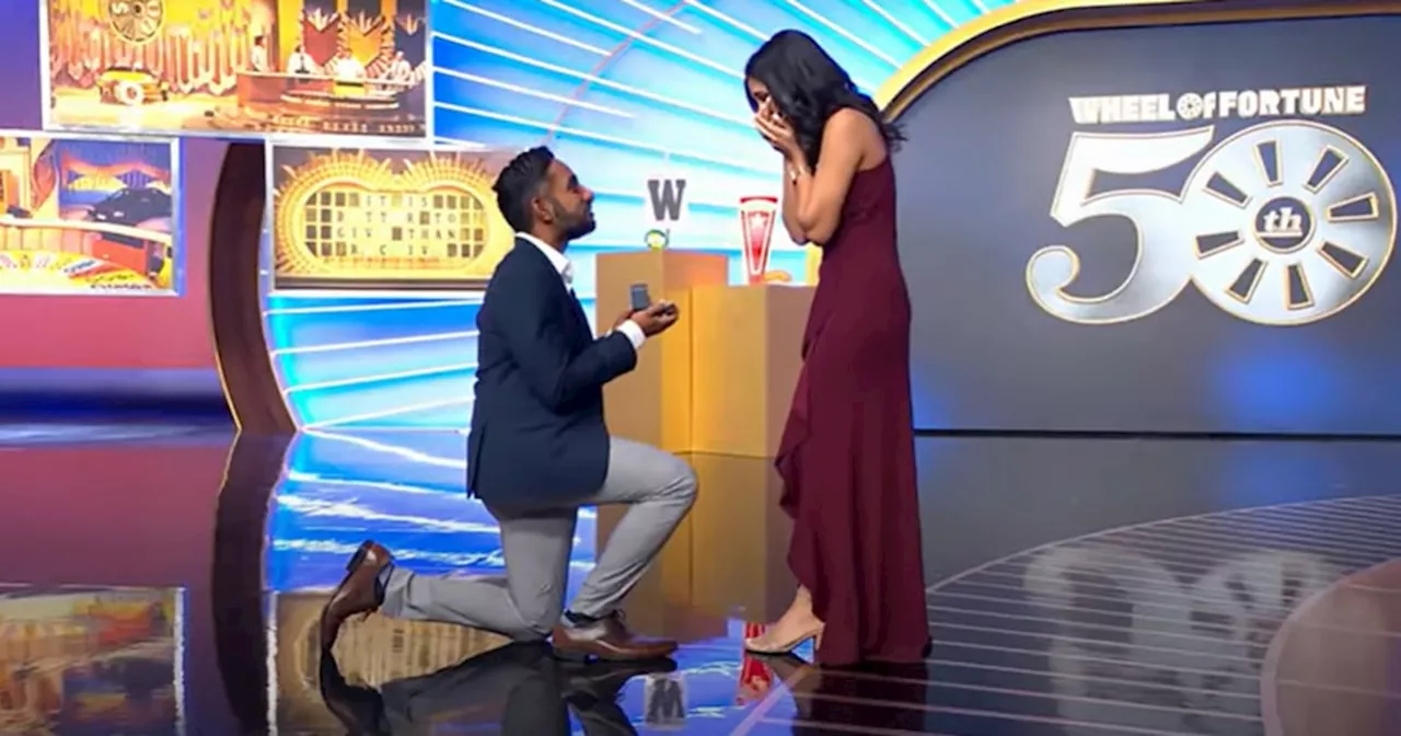 Wheel of Fortune Contestant Gets Engaged on Live Television