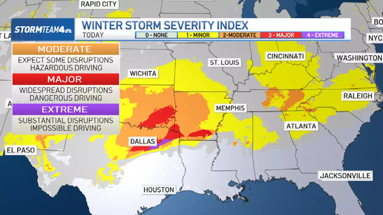 High-impact winter storm to our south to bring light snow this weekend