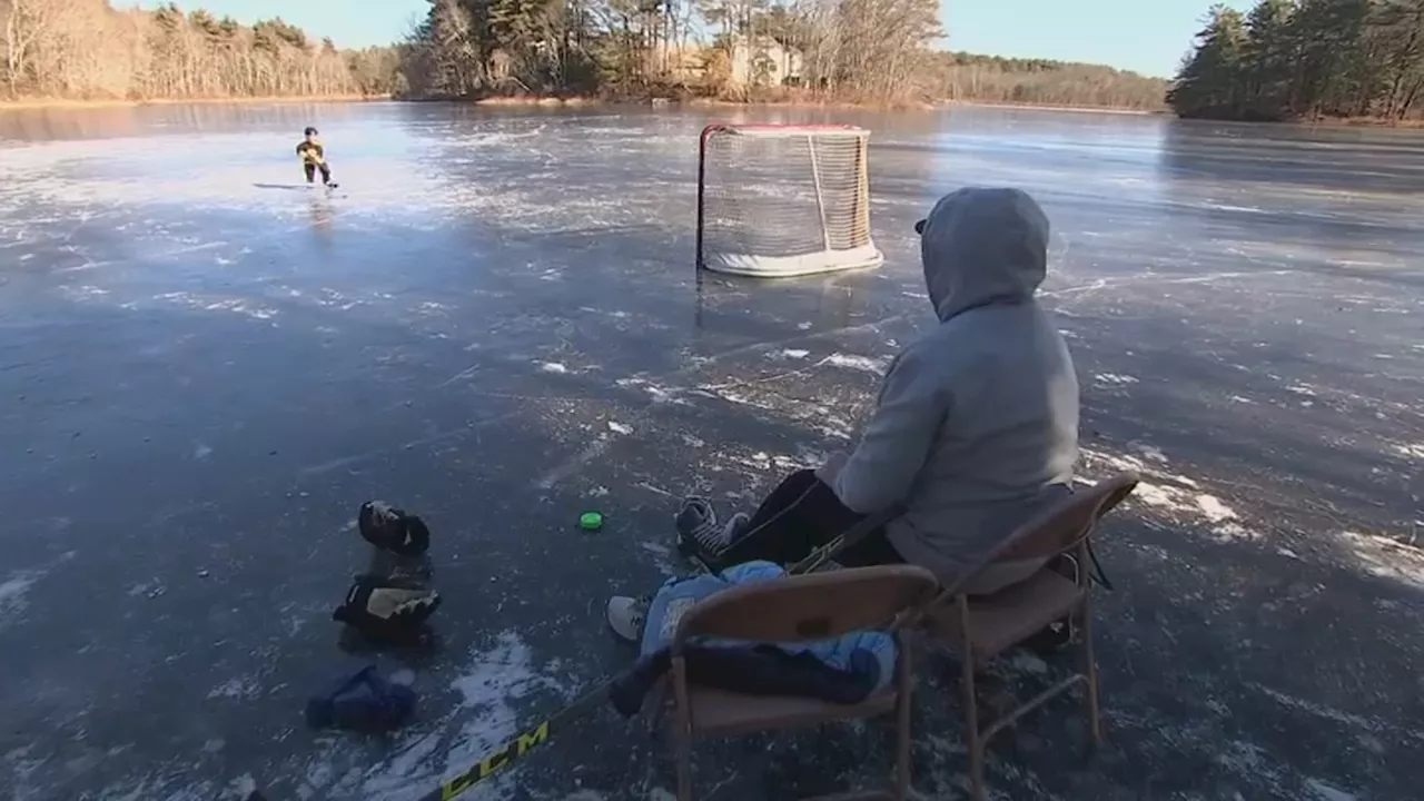 Ideal Skating Conditions, Ice Safety Reminder