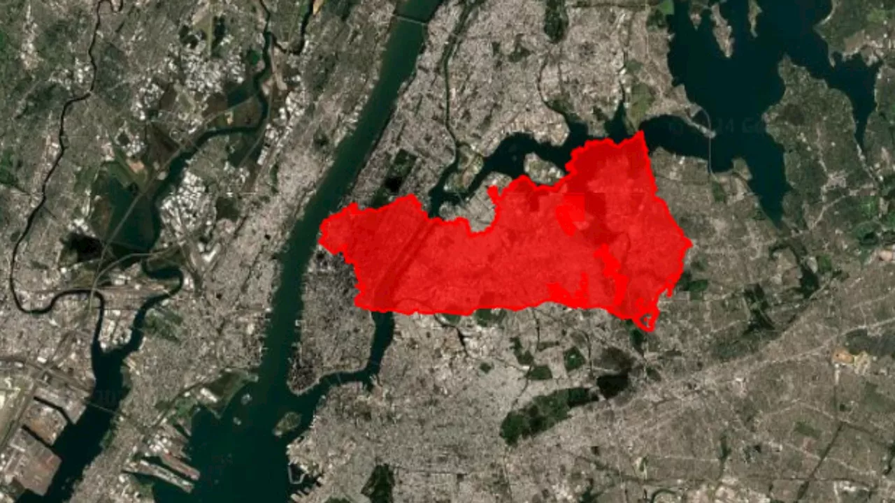 California Fires Map Shows Size of Area Burned Compared to Other Cities