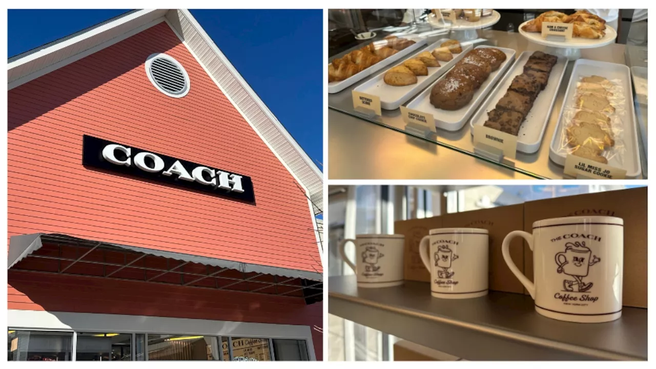 Designer brand Coach’s 1st coffee shop just opened in N.J. Here’s what’s inside.