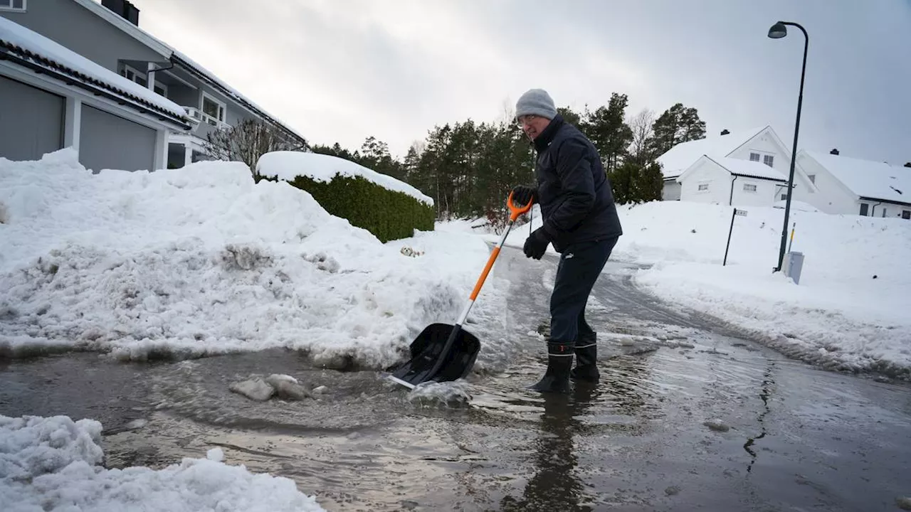 Moglegheit for flaum og skredfare