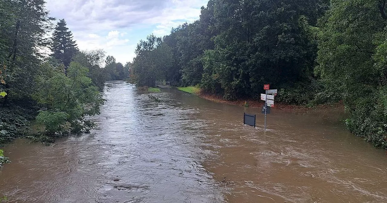 Hochwasserwarnung für Bielefeld: Kommt nach dem Schnee das Wasser?