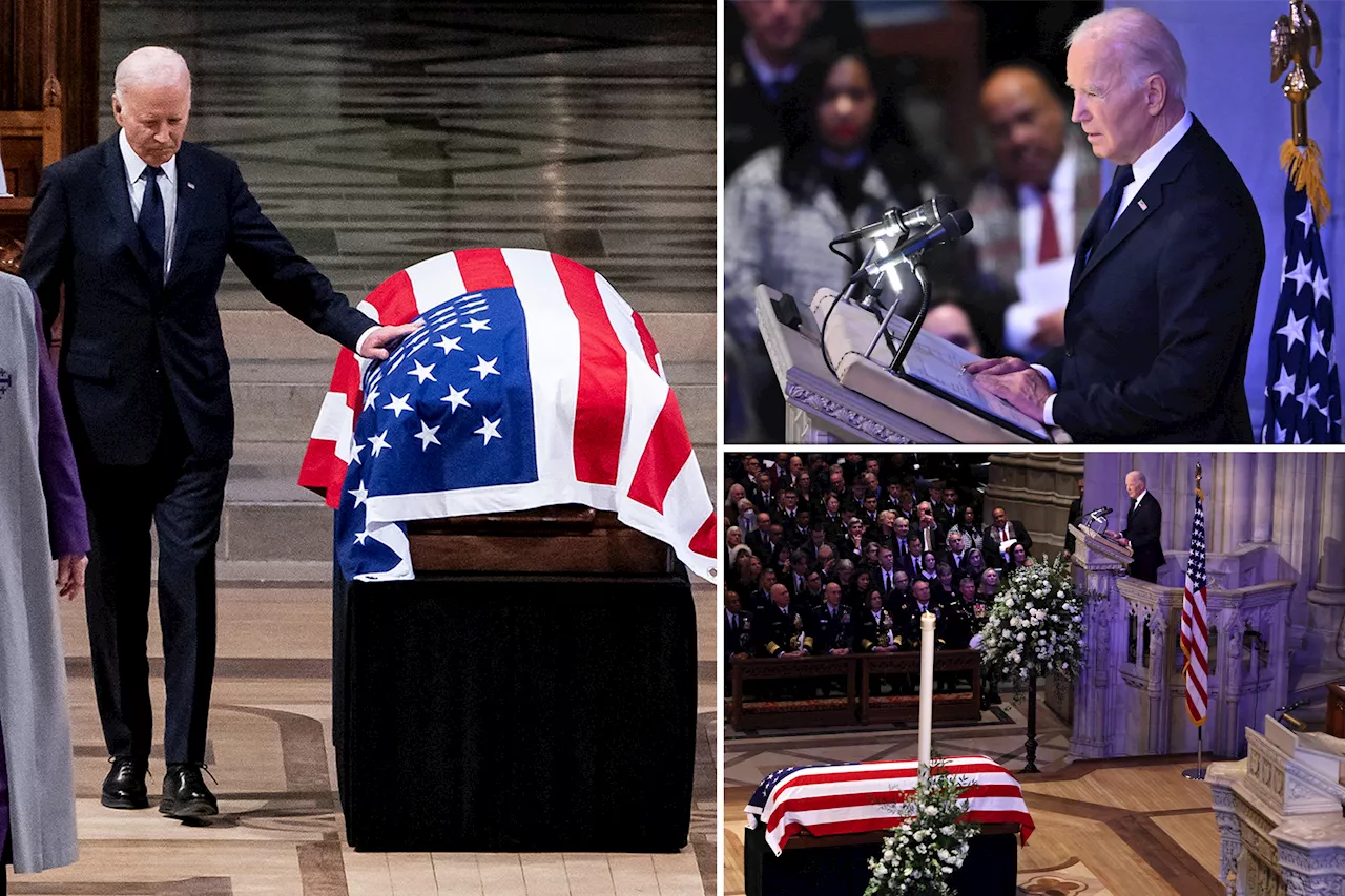 Biden Hails Carter as 'Principled Statesman' at State Funeral