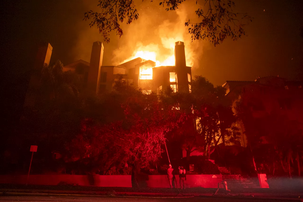 Devastation in Los Angeles as Multiple Wildfires Rage