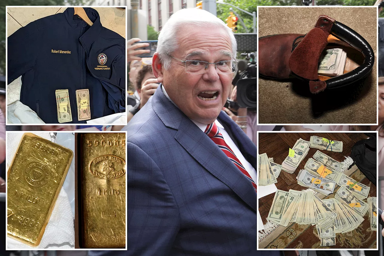 Feds want disgraced ex-NJ Sen. Bob Menendez jailed for at least 15 years in 'gold bar' corruption case