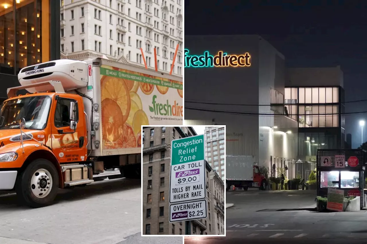 FreshDirect quietly slips in extra fee for customers in NYC congestion pricing zone