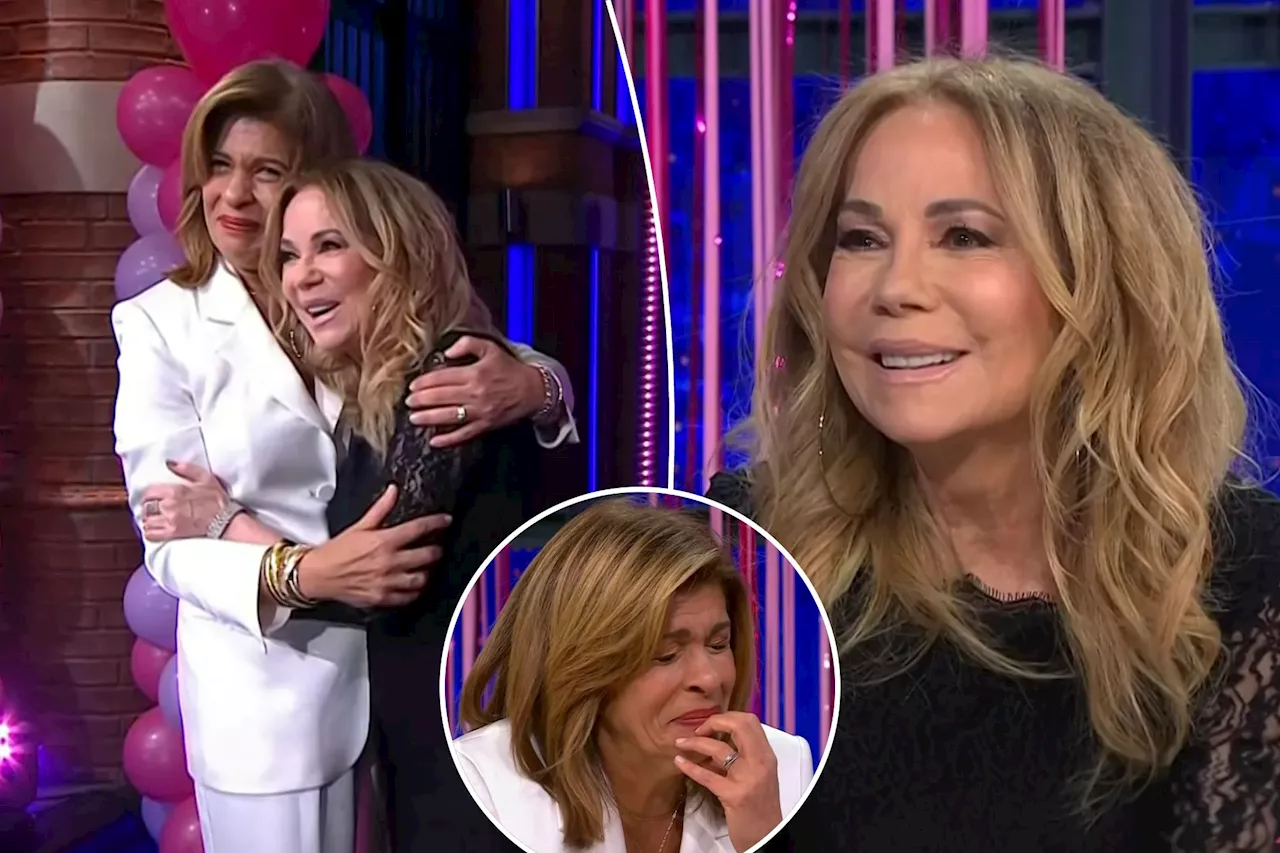 Kathie Lee Gifford makes surprise appearance on 'Today' in honor of Hoda Kotb's last day