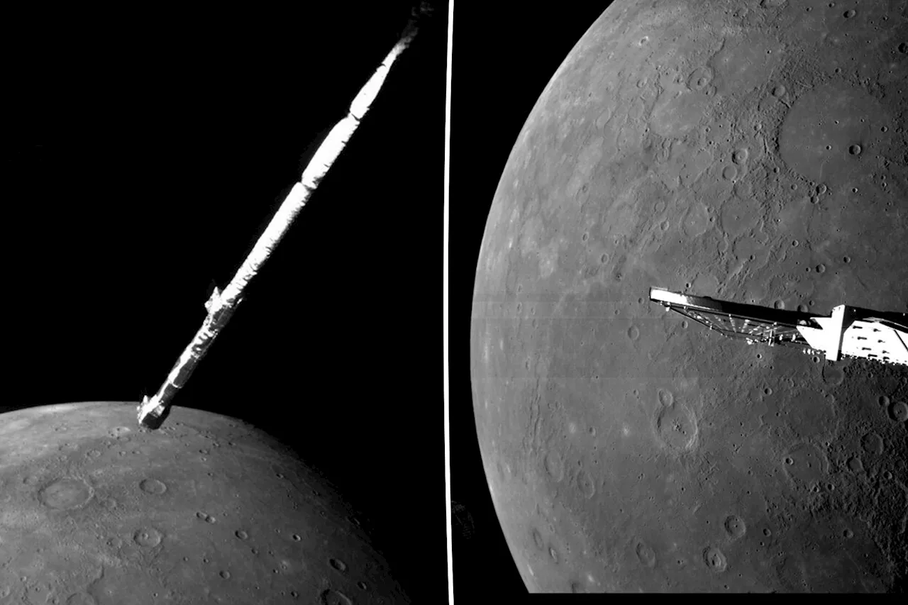 Mercury may have frozen water in craters, spacecraft flyby reveals