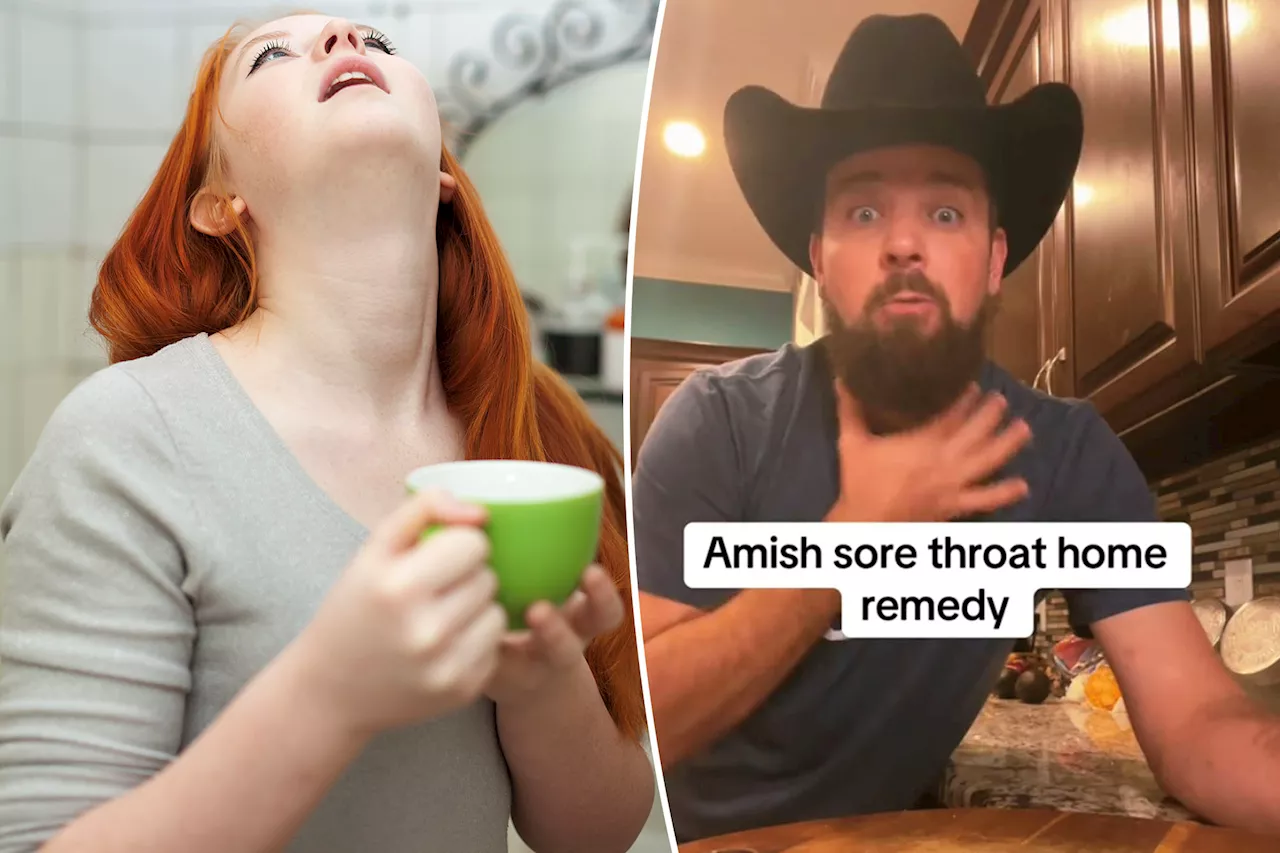 My Amish home remedy for a sore throat is only 2 ingredients — it works every time