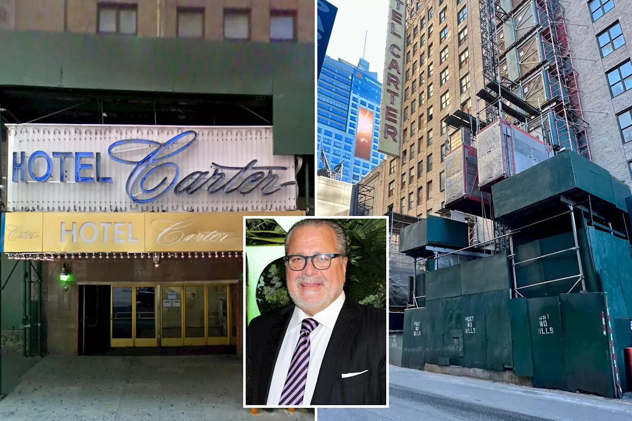 Owners of dilapidated Times Square hotel -- dubbed 'America's filthiest' -- default on $223M loan: report