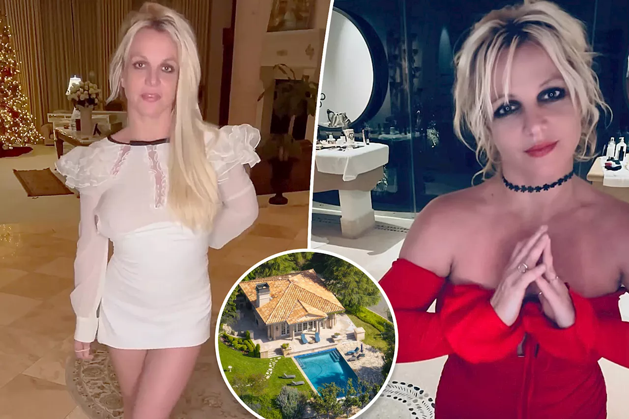 Britney Spears evacuates $7.4M Thousand Oaks mansion to stay at a hotel during LA fires