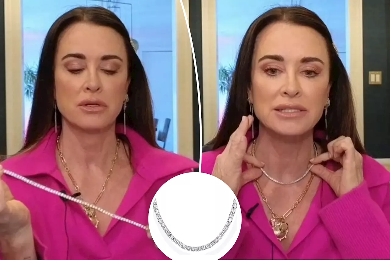 Kyle Richards' under-$40 necklace looks like real diamonds: 'It's crazy'