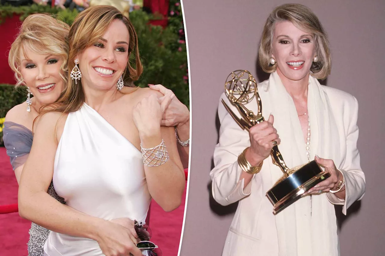 Melissa Rivers saved late mom Joan's Emmy before Palisades Fire destroyed home