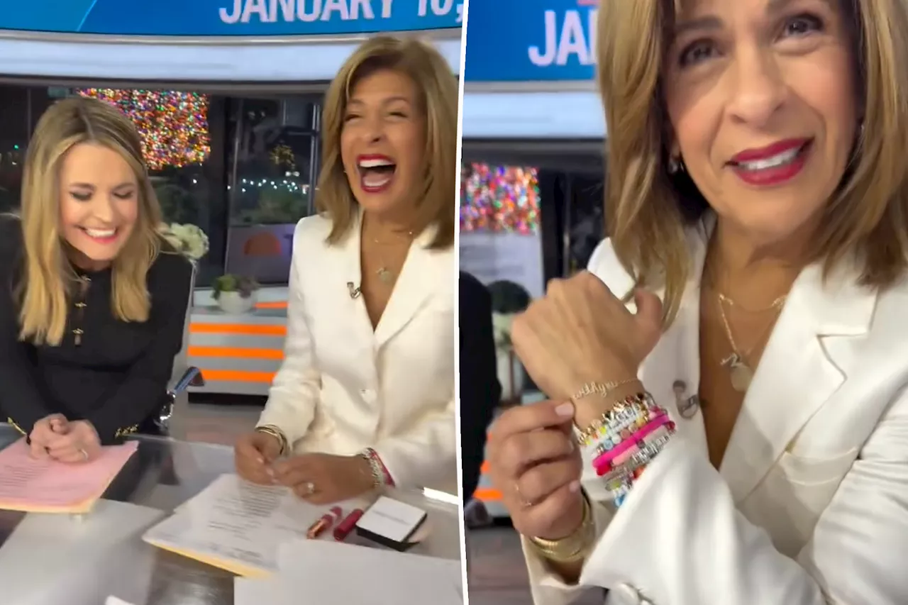 Savannah Guthrie gifts Hoda Kotb meaningful jewelry for her last day at 'Today'